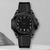New Product Fashion Couple Watch Arab Neutral Business Calendar Silicone Strap Quartz Watch for Men women