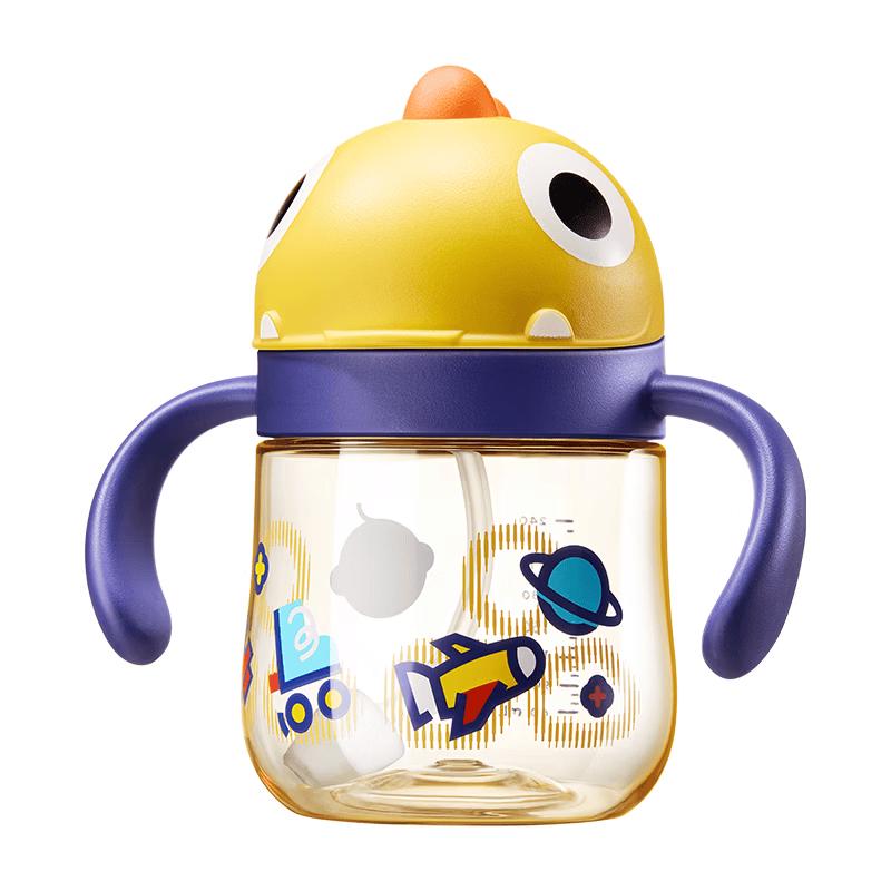 Babycare Dinosaur Anti-Choke Straw Sippy Cup