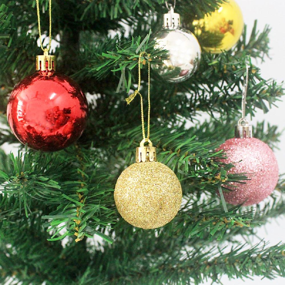 Shatterproof Xmas Tree Ball Ornaments Unbreakable Hanging Decorations for Christmas Holiday Wedding Party Decor