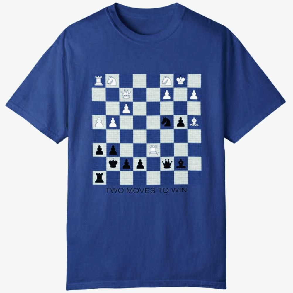Chess Strategy TShirt Board Game Lover Apparel Unique Tee for Player Gamers Gift Men Women Fashion Crewneck Cotton Tee Tops