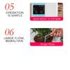 Double Pump Intelligent Garden Automatic Watering Device Solar Energy Charging Potted Plant Drip Irrigation Timer System