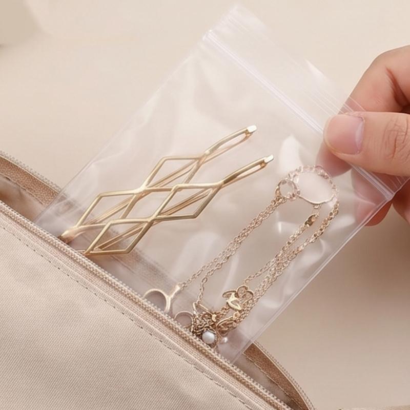 Premium PVC Transparent Jewelry Pouches For Organizing And Protecting Accessories Storage Bags For Earrings Necklaces