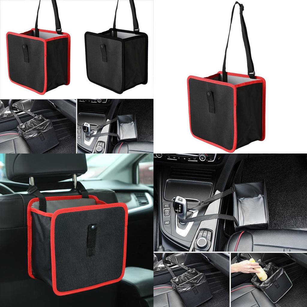 Efficiently Designed Car Seat Organizer For Trash Storage With Durable Waterproof Oxford Fabric