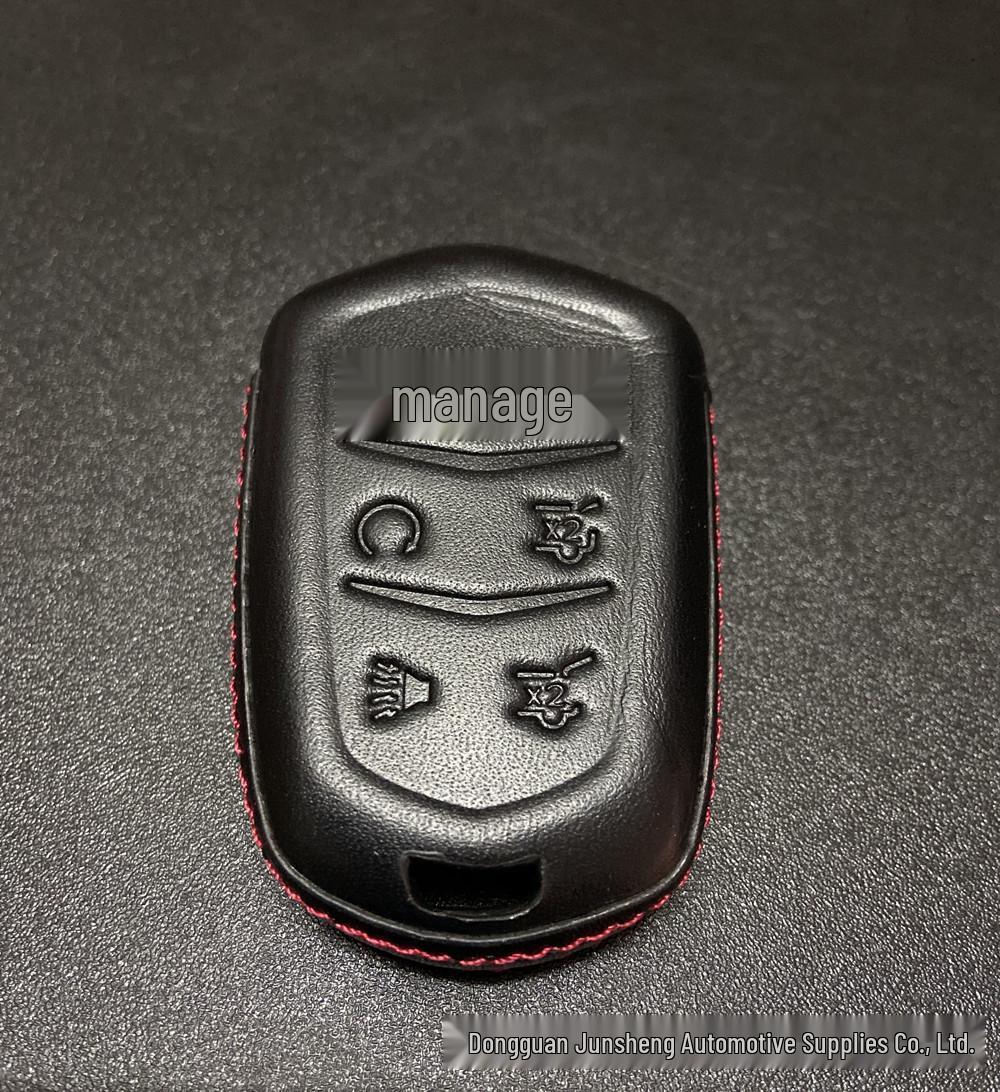 

4D Key Cover for Cadillac CT/XT/ALS/XRS Smart 5 & 6-Button Hot-Pressed Key Case