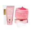 Collagen Skincare SetNight Wrapping Mask + Collagen Jelly Cream with Brush Hydrating, Moisturizing, Anti-Aging, Glow Skin