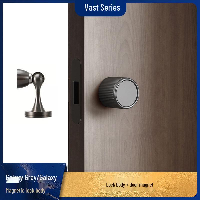 Minimalist Universal Indoor Door Handle Set for Bedroom and Bathroom