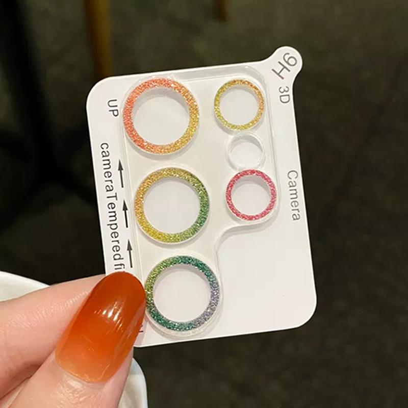 Samsung Galaxy S22 S23 S24 Plus / S22 S23 S24 Ultra Bling Ochranný prstenec objektivu fotoaparátu Tvrzené sklo