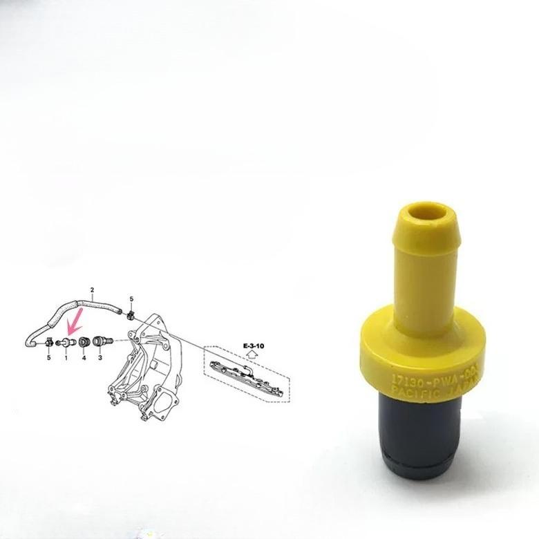 For Honda Odyssey 2005 2006 2007 2008 RB1 Valve Check PCV Valve Crankcase Ventilation Valve Genuine China