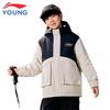 Li-Ning Boys' 3-in-1 Fleece Lined Water-Repellent Padded Jacket
