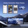 10.26" Portable Bluetooth Car Navigation Carplay Wireless Car Radio AHD Camera