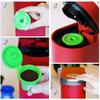 [i Cafilas][JDK01] 9PCS Week Reusable Cup Accessories for Keurig Filter K Mini Plus K Pods 2.0 and 1.0 Brewer,Support Dishwasher Pods Colorful
