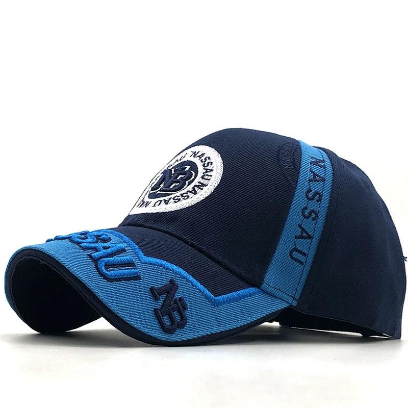 

Нова чоловіча бейсболка з 3D вишивкою, кепка, рибальська кепка Snapback для чоловіків, кепка Bone, жіночі Gorras, повсякденна кепка, червона кепка з літерою 54-61CM синій