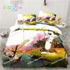 Calvin Hobbes 3D Bedding Set Printed Bed Set Duvet Cover Sheet Pillowcase Bed Soft Quilt Cover Full Queen King Size Adult Kid