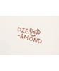 Diamond Embroidery Hoodie Cream
