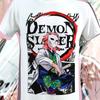 Chainsaw Man Power & Cute Cat Nyan Print T Shirt Women 2026 Summer White Fitted Tee Anime Streetwear Harajuku Loose Cotton