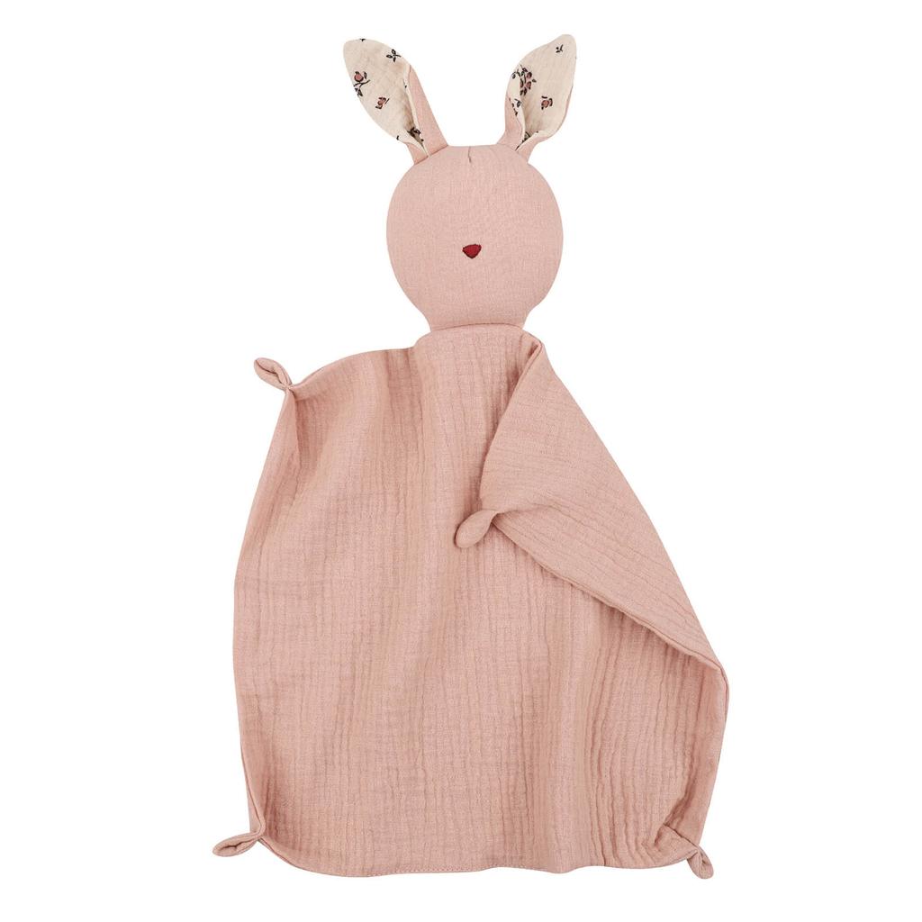 Printed Security Blanket Rabbit Soothe Appease Towel Soft Saliva Towel Cotton Soothing Towel Comforter Blanket Towel