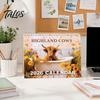 Durable Coil Calendar 2027 Wall Calendar, Decorative Monthly Planner with Metal Twin-Wire Binding for Easy Page Turning And Time Management, Desk Home