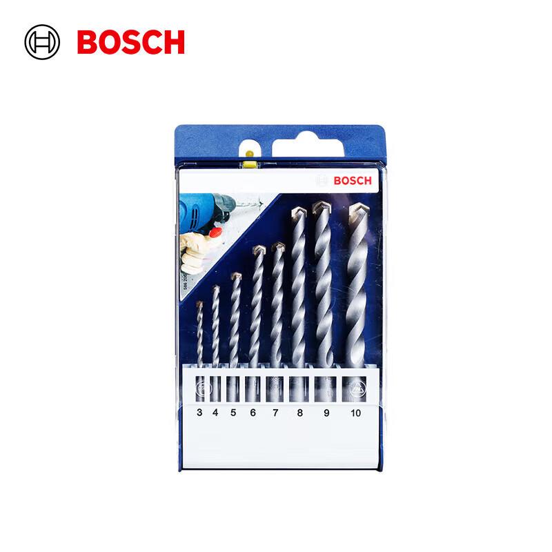 BOSCH Triangle Shank Impact Drill Bit Set CN plug (adapter included)