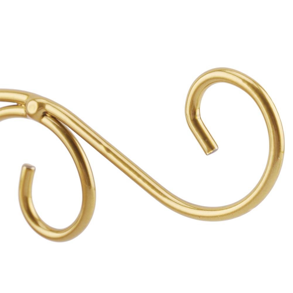 Iron Wall Hanging Bracket Holder Hook Garden Decor, Ideal for Hanging Plants, Made of Premium Iron, Stable and Available for   Service Life