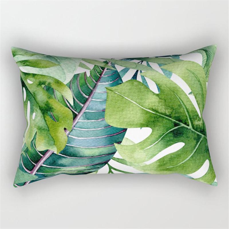 Tropical Plants Sofa Cushion Decor Pillow Home Decor Bedroom Living Room Decor Pillowcase