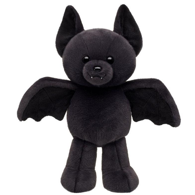 Build A Bear Bewegliche Fledermaus Plüschtier Zubehör Puppe Merch Plüsch Fledermaus Spielzeug Halloween Weihnachtsgeschenk 1PCS black