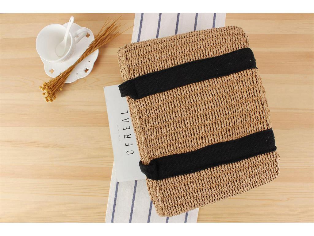 European and American Style Woven Beach Bag: Large Capacity, Casual, Versatile Women's Tote
