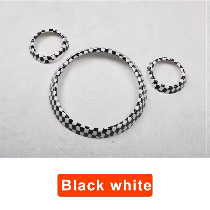 Car Dashboard Decoration Stickers For MINI Cooper S JCW R60 R61 Countryman Accessories Car Air Conditioning Outlet Ring Cover