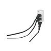 BUFFALO Power Tap Triple Lightning Surge Prevention White BSTAPD01WH