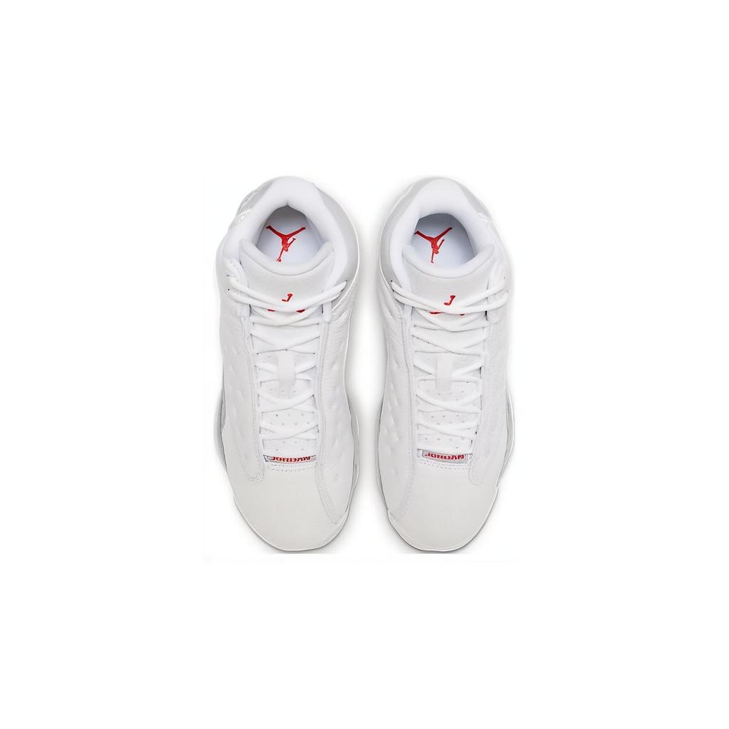 Air Jordan 13 Retro GS Wit Wolfsgrijs Kindersneakers True-Rood DJ3003-160