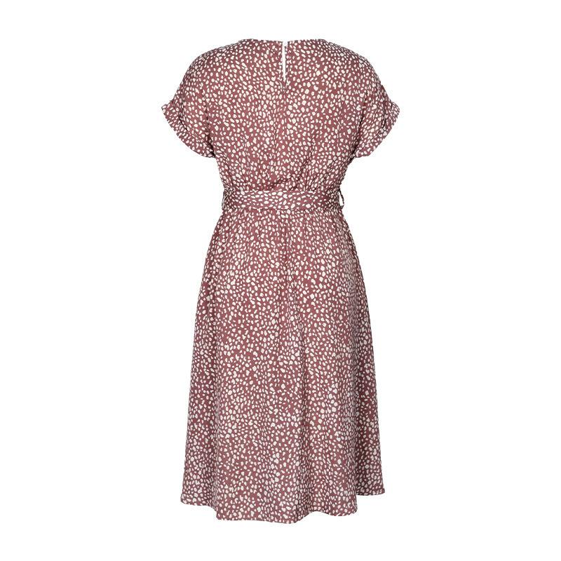 Skirt Summer European And American Women'S Temperament Printed Dress