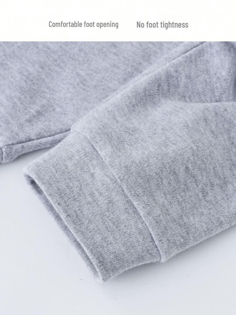 Pure Cotton Newborn Crawling Pants Set – Two-Piece Base Layer for Boys and Girls