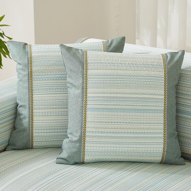 Rattan Sofa Cushion Summer Mat Cushion New Non-Slip Sofa Cover Summer Seat Cushion Cover Cloth Towel