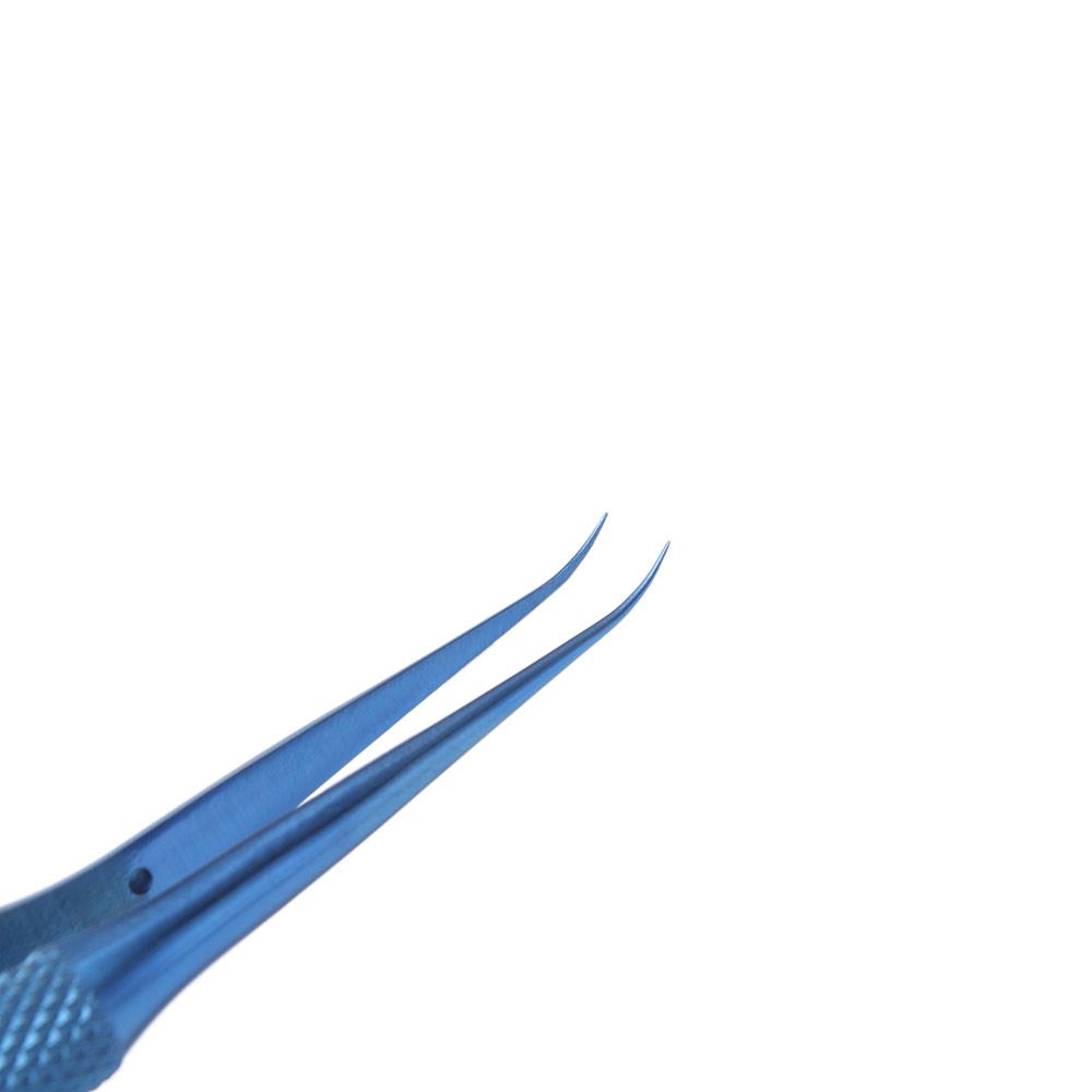 140mm Fingerprint Flying Wire Tweezers Curved/Straight Tip Precision Tweezers  Repair Tool