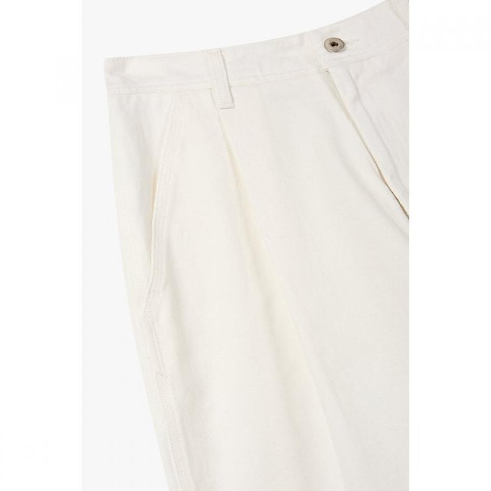 STUDIO TOMBOY Denim Bermuda Pants With Pleats  9176262982 