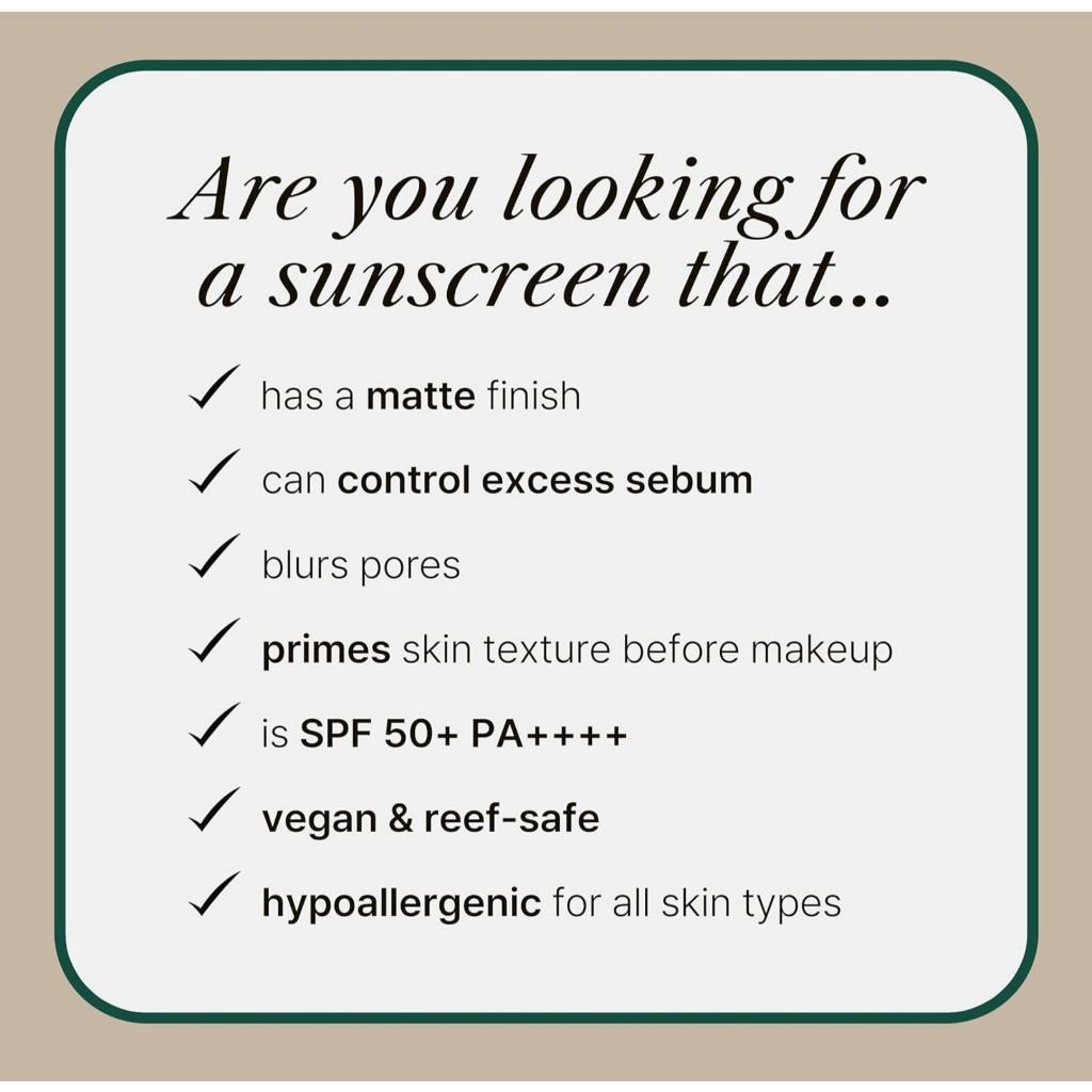 [MAKE PREM] UV Defense Me No Sebum Sun Cream, 50mL | SPF 50+ PA++++ Reef-safe
