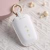 Customized High-end Car Key Cover Is Suitable for Shuanglong Car Special Key Bag Protective Case, Pure Handmade Leather