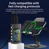 Type-C Power Meter Tester DC 4-30V 0-12A Cell Phone Charging Tester Digital Multimeter for Charger Power Bank Capacity Detector