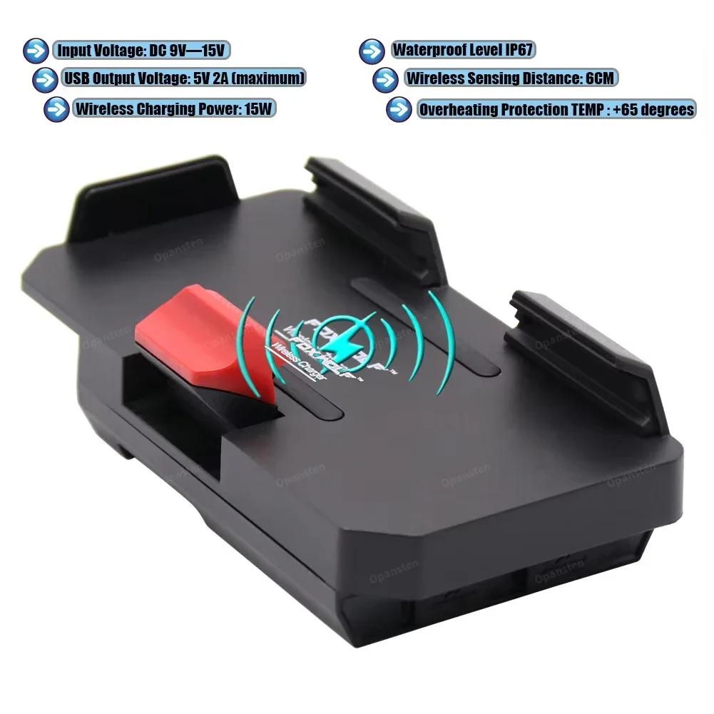 NUOVO Per BMW R1200GS R1250GS R 1250 GS F800GS F700GS S1000XR ADV Moto Ricarica Wireless GPS Supporto Telefono Staffa di Navigazione