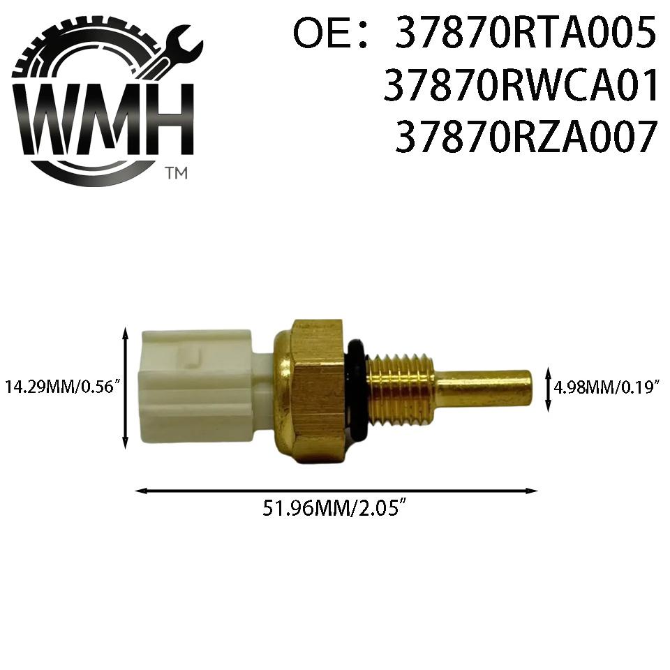 1pcs 37870RTA005 37870RWCA01 37870RZA007 Coolant Water Temperature Sensor for Honda Acura Accord Civic CRV Car Accessories