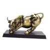 Bull Sculpture Modern with Base for Office Decoration Home Decor Room 40cmx23cmx26cm