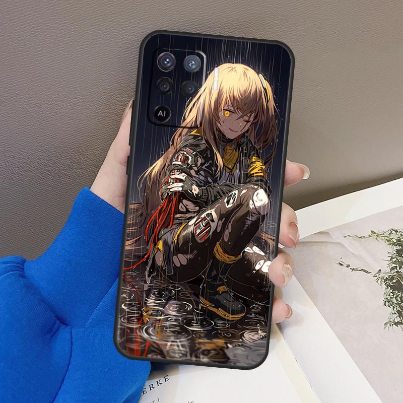 Girls Frontline Game Case For Oppo A76 A16 A96 A17 A18 A60 A80 A40 A38 A58 A78 A98 A94 A74 A54 A15 A57 A77 A5 Pro
