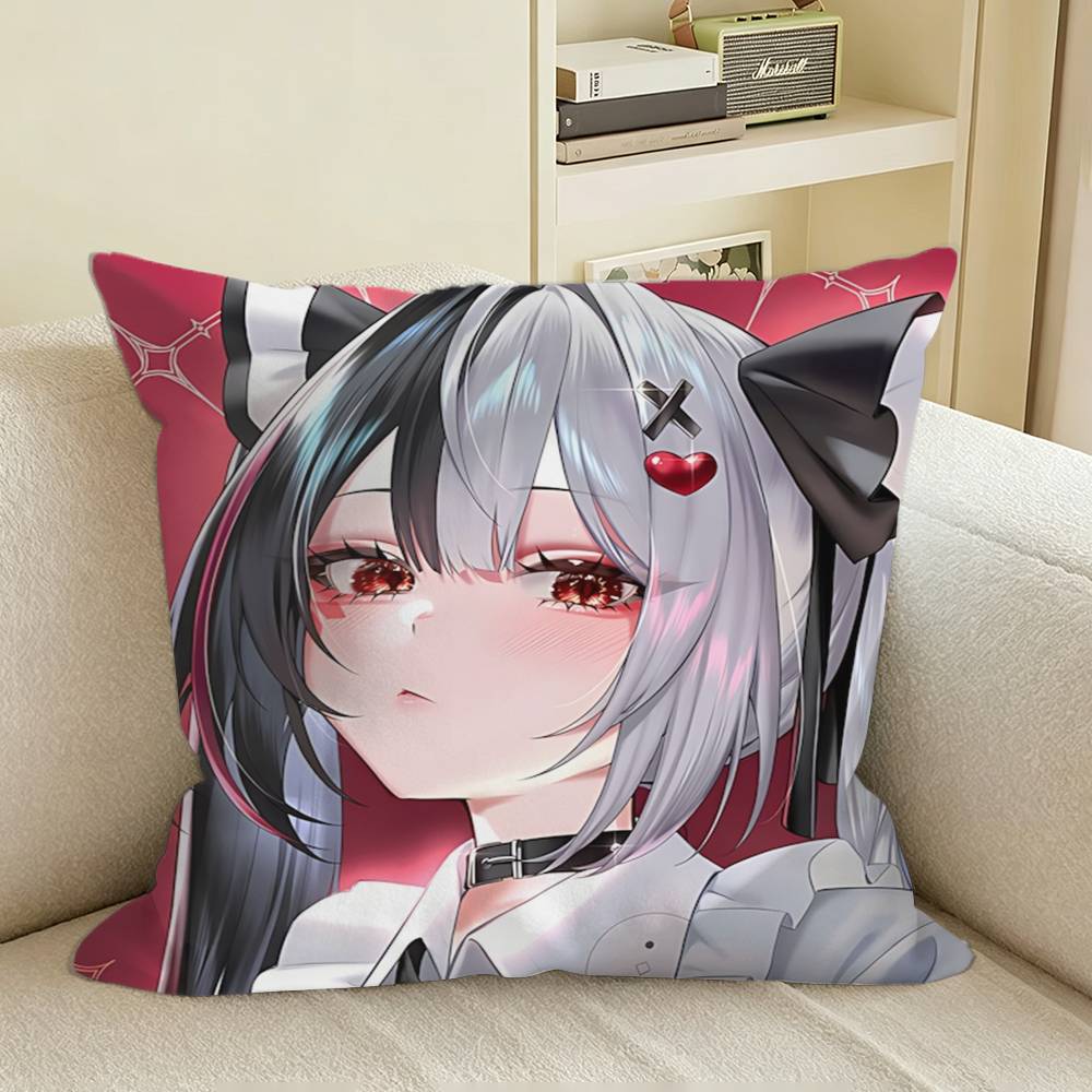 Goth Lacrimosa Game NTE Square Sofa Pillow Cover Solid Color Living Room Home Decor Cushion Case