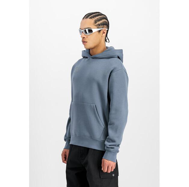 Худи Alpha Industries World Logo Backprint Hoodie