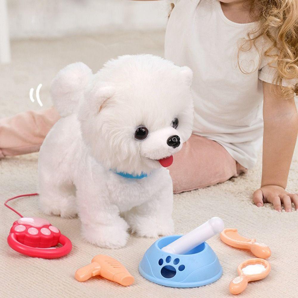 Electronic Toys Electric Dog Walk Bark Robot Dog Toys Pet Simulation Toy  Children