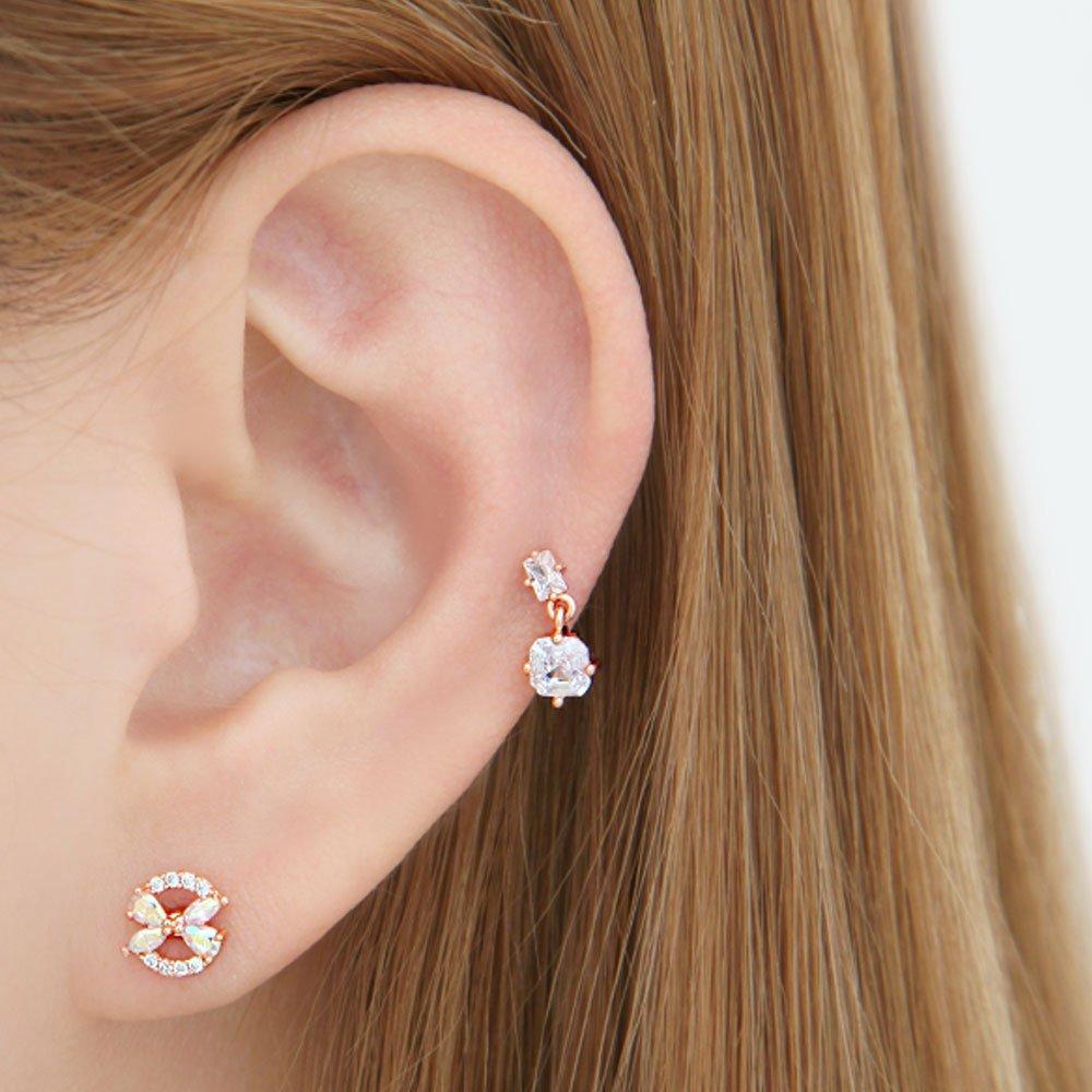 [1+1] Fashion Piercing Surgical Circle Fly 3 Types, Choose 1, One Side for Sale