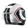 OGK KABUTO Motorradhelm Integralhelm KAMUI3 NACK Weiß Schwarz 584863 (Größe S)
