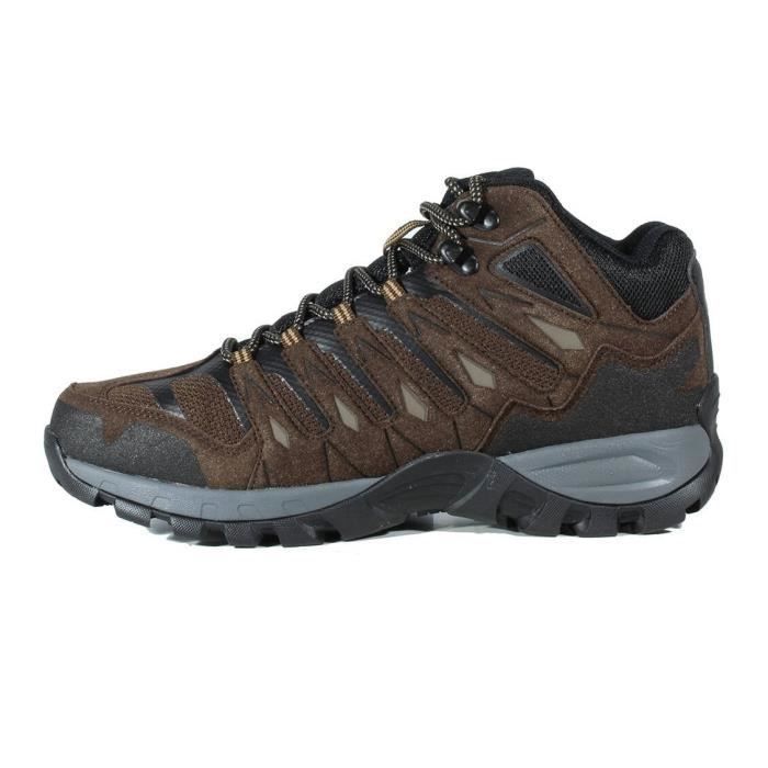 Chaussures de randonnée - Hi-Tec - Corza Mid WP - Marron - Taille 42 - Respirantes