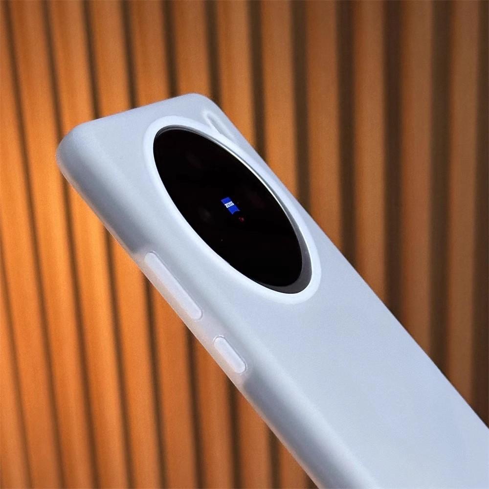 Jelly Suitable for vivoS19pro Liquid Silicone Mobile Phone Case OPPOReno12 Matte Solid Color X100 Ultra-thin Case
