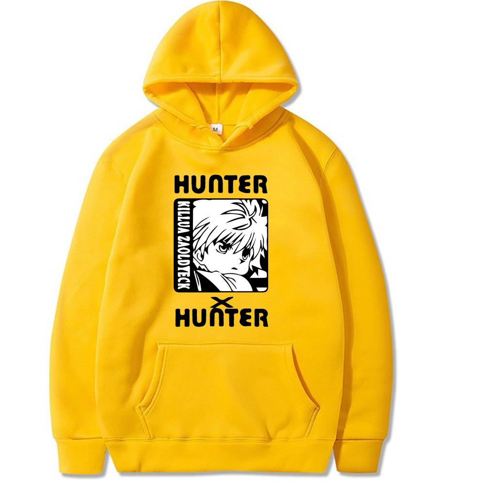 Japanese Animation HUNTER Men's Hoodie Autumn Sweatshirt Men Womnen Fashion Design Pullover Men's Fleece Hoodies