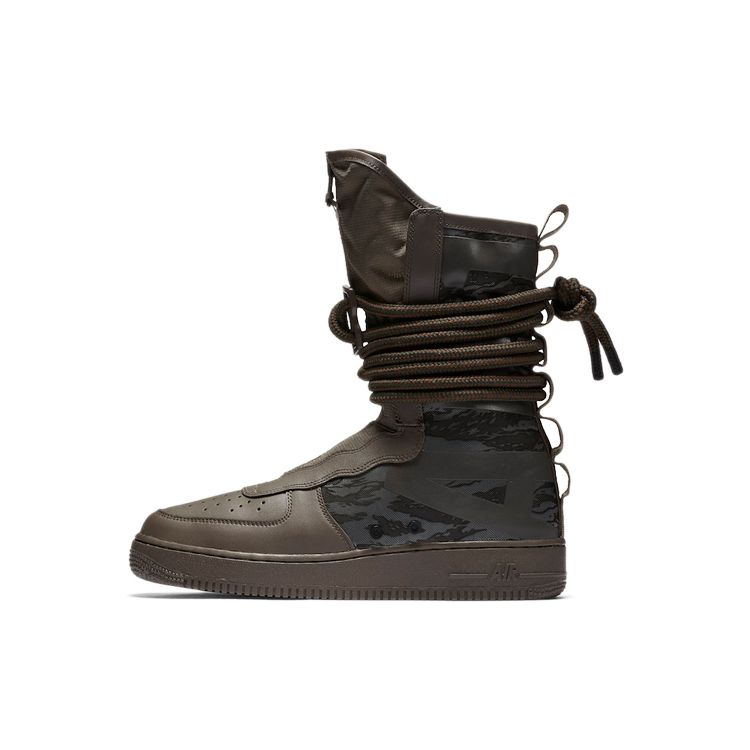 

Мужские кроссовки Nike SF Air Force 1 High Ridgerock коричневые Sequoia AA1128-203